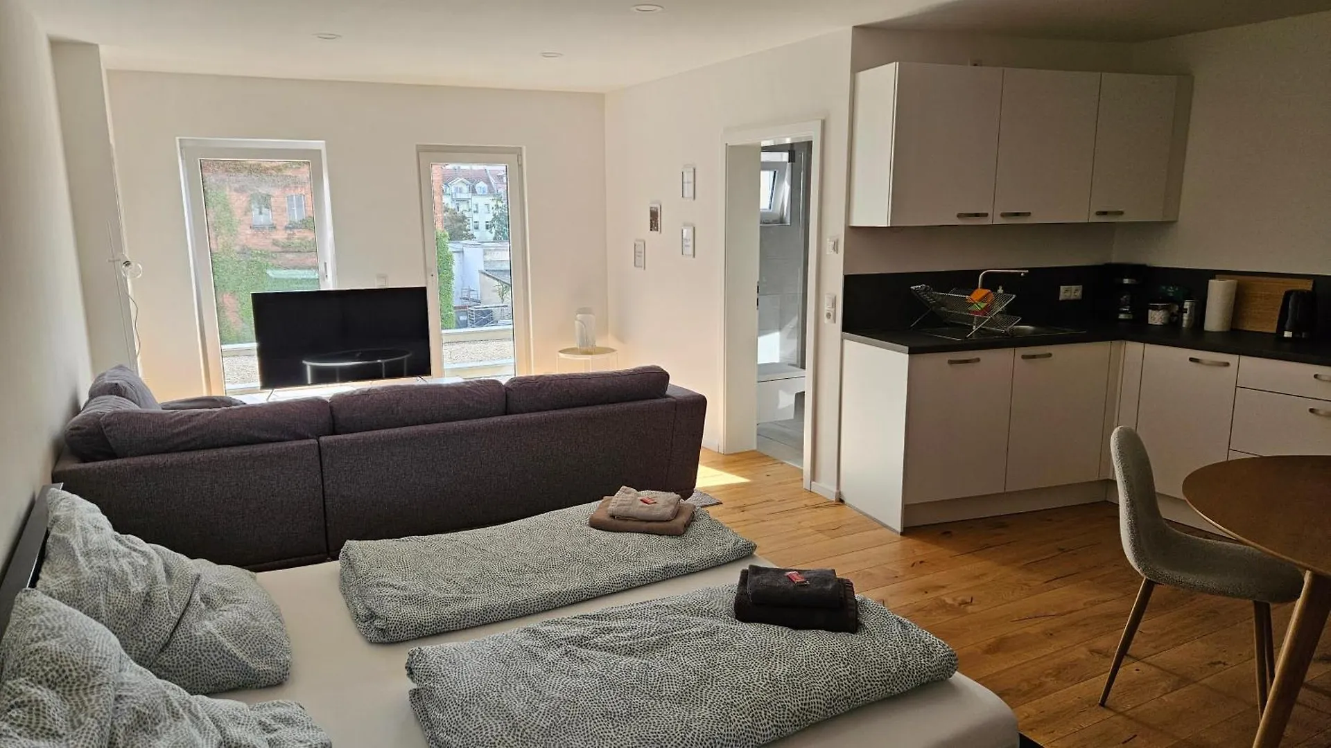 Apartment Ku28 Two Bamberg - Ruhig In Zentraler Lage Mit Parkplatz ドイツ